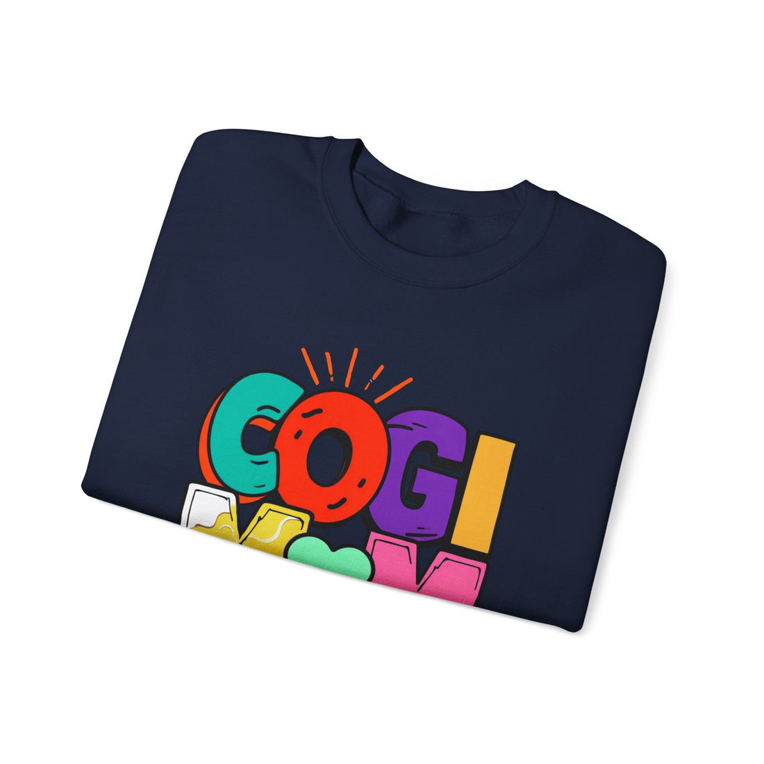 Colorful COGI MOM Crewneck Sweatshirt