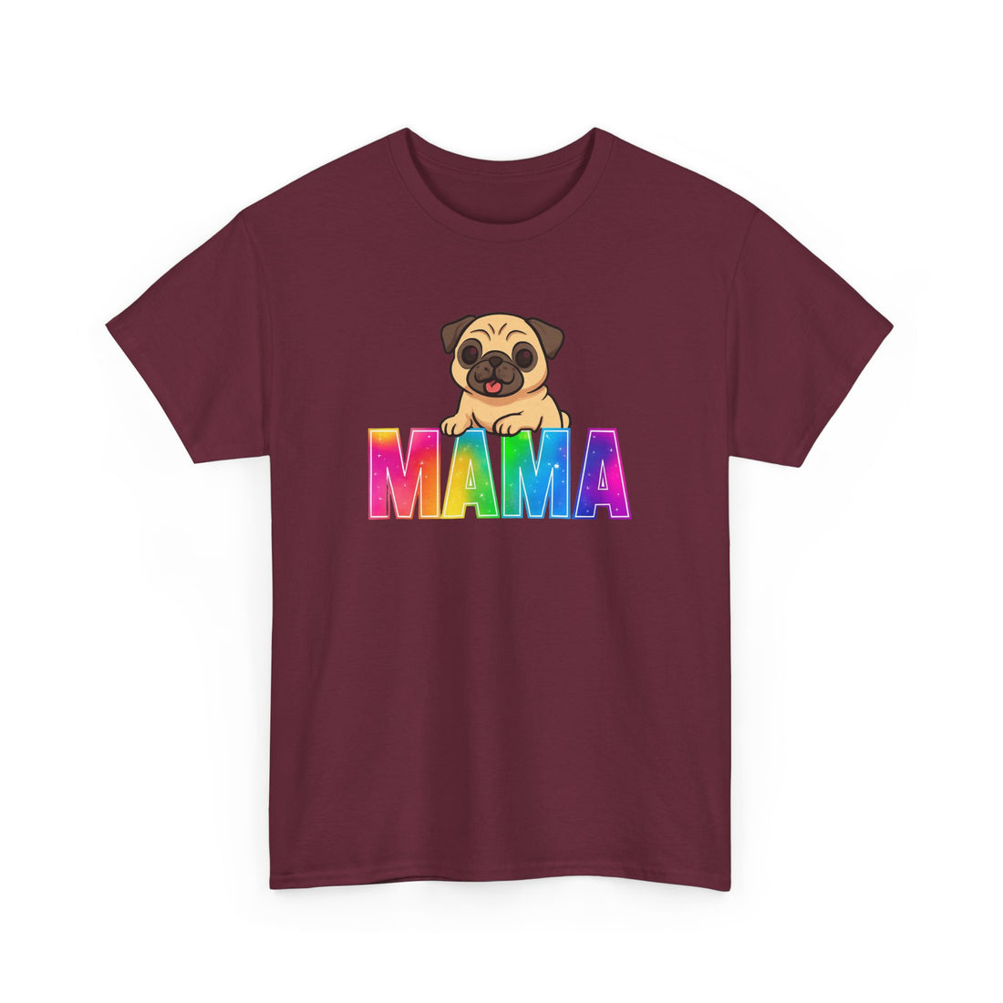 Pug Mama Unisex Heavy Cotton Tee