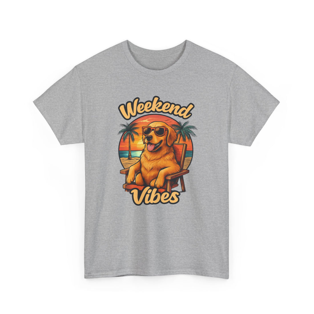 Weekend Vibes Unisex Heavy Cotton Tee