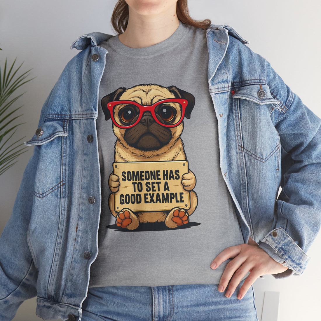 Pug Motivational Tee, Funny Dog T-Shirt