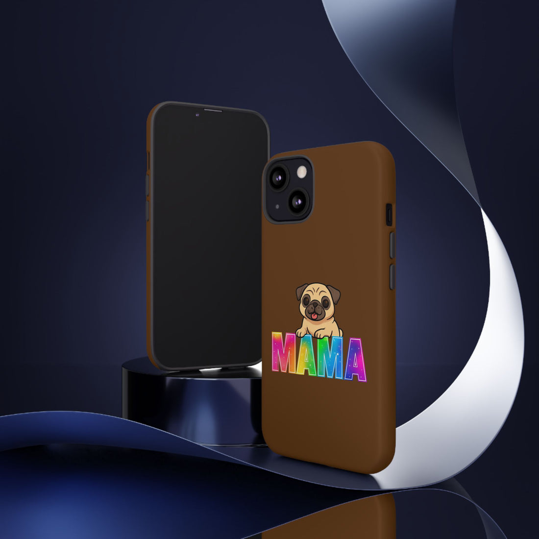 Colorful Pug Mama Phone Case