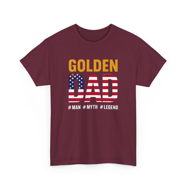 Golden Dad Unisex Heavy Cotton Tee