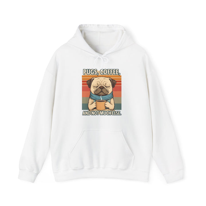 Pug Love Coffee Hoodie