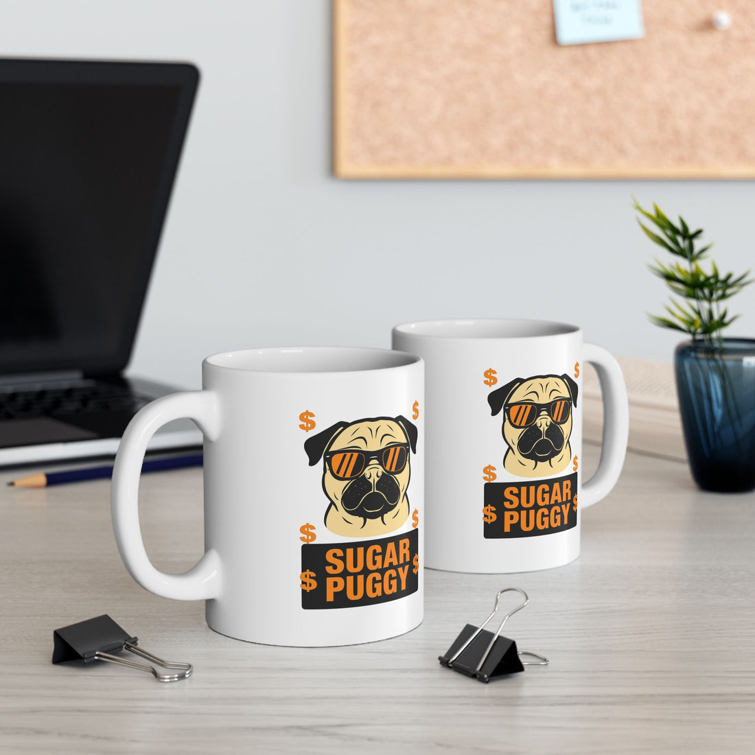 Funny Pug Ceramic Mug