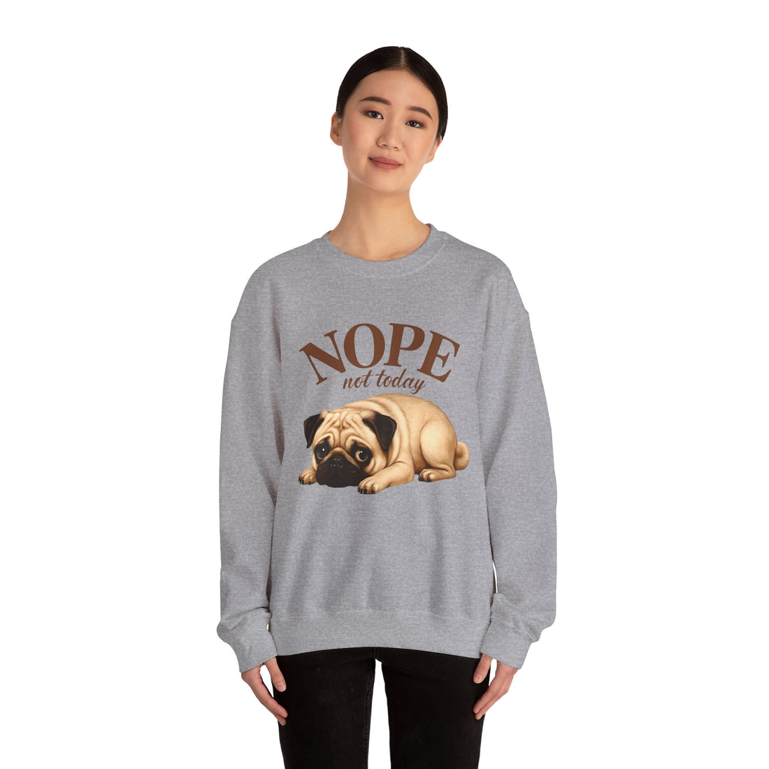 Pug-Inspired Unisex Sweatshirt