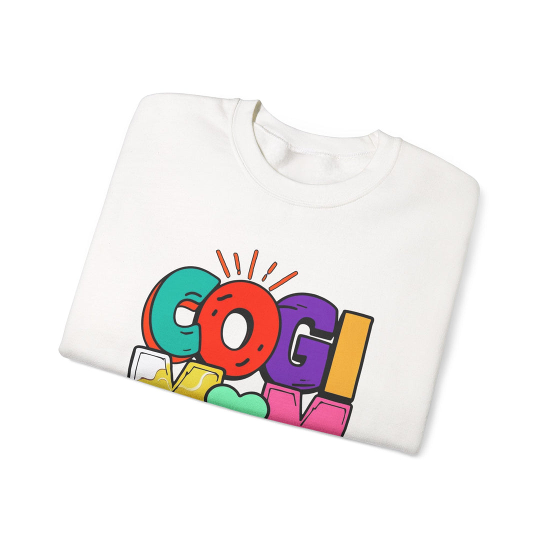Colorful COGI MOM Crewneck Sweatshirt