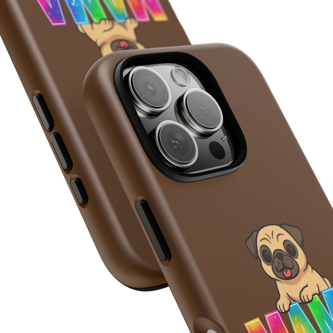 Colorful Pug Mama Phone Case