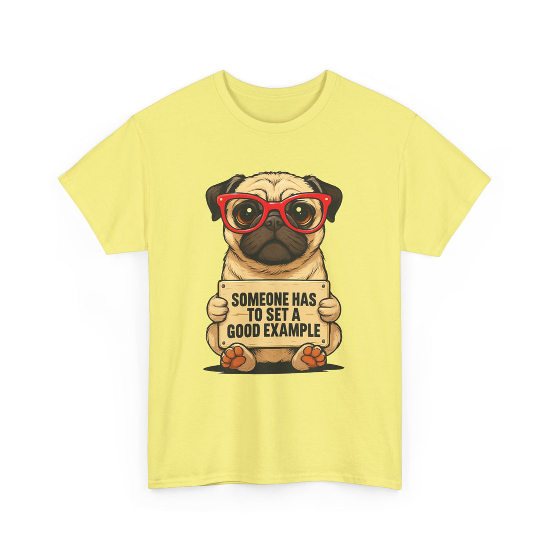 Pug Motivational Tee, Funny Dog T-Shirt
