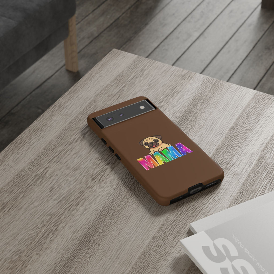 Colorful Pug Mama Phone Case