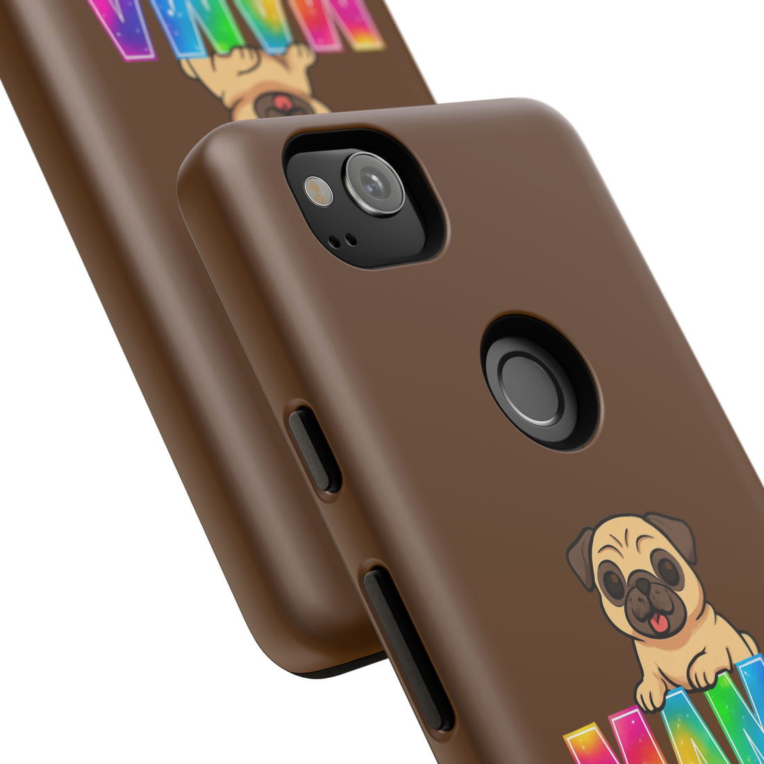 Colorful Pug Mama Phone Case