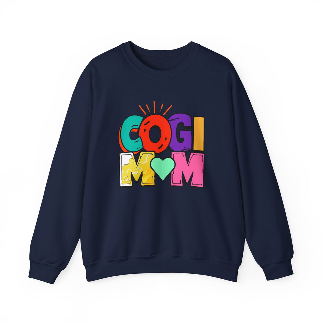 Colorful COGI MOM Crewneck Sweatshirt