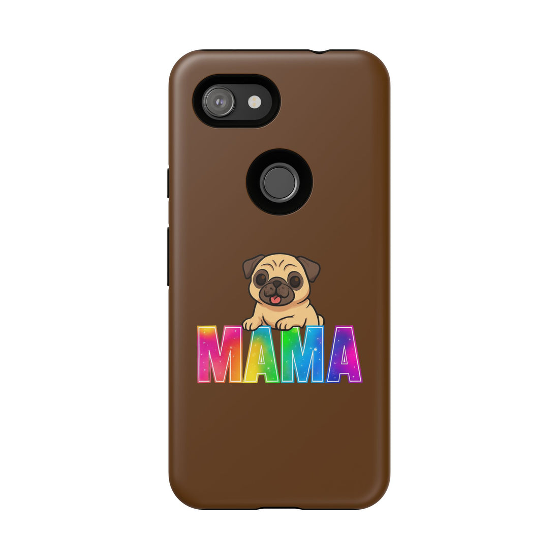 Colorful Pug Mama Phone Case