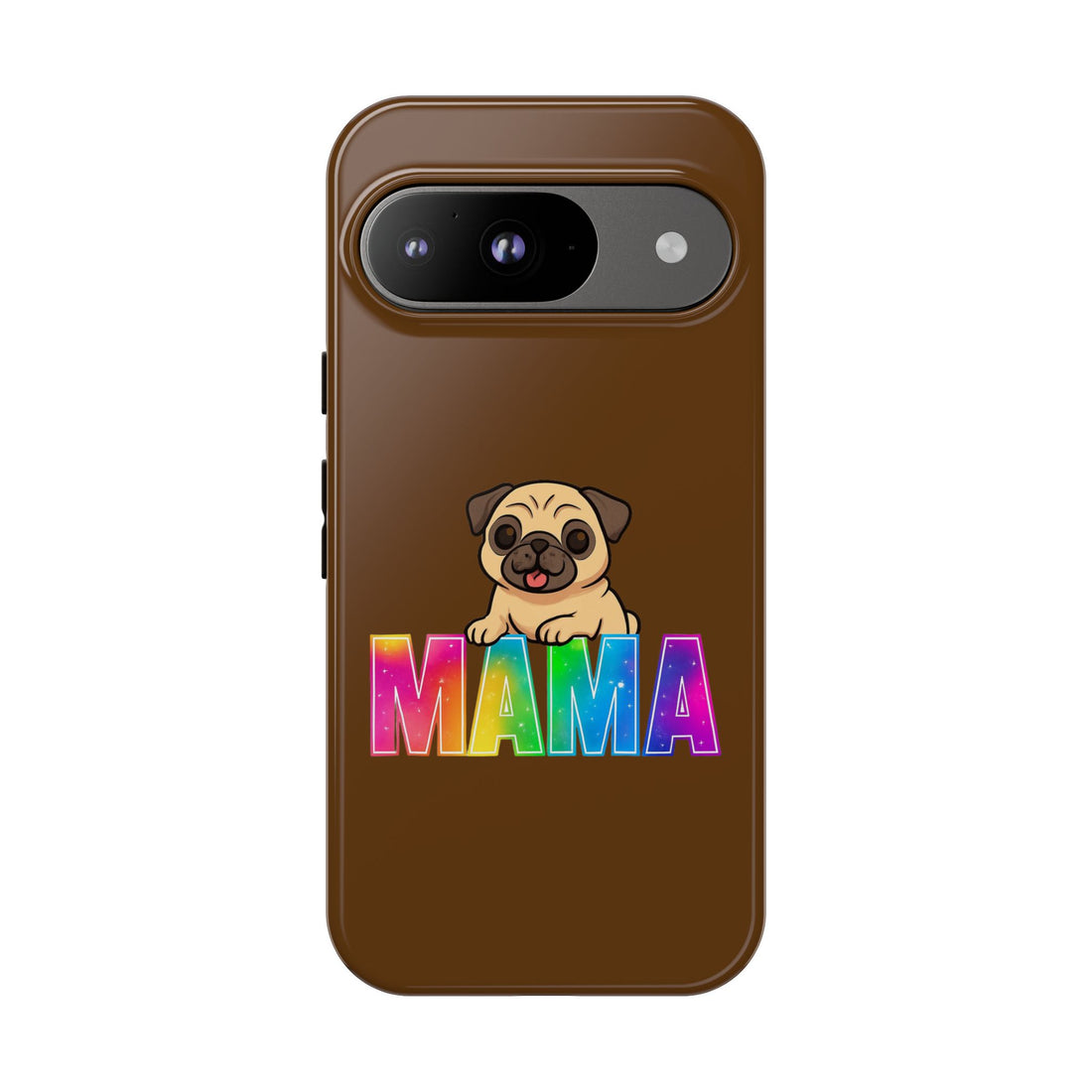 Colorful Pug Mama Phone Case