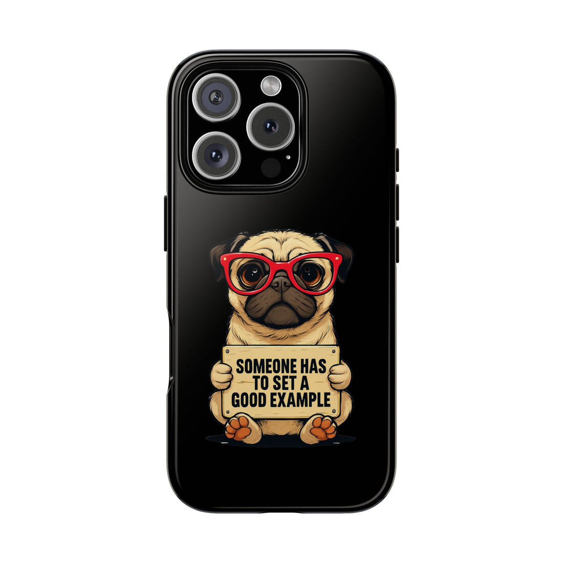 Pug Phone Case, Cute Pet Gift