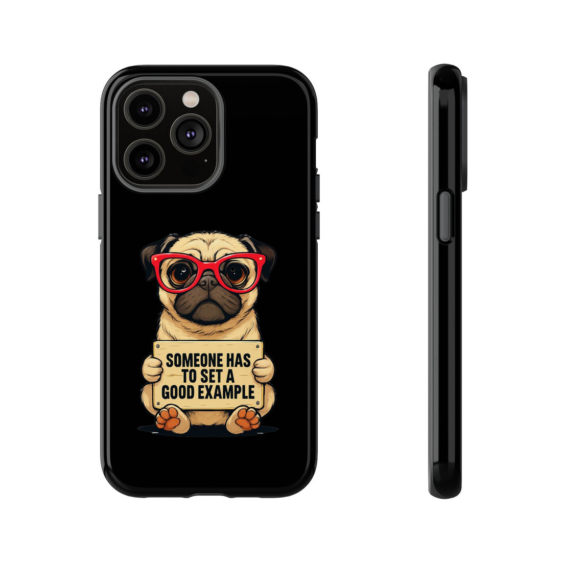Pug Phone Case, Cute Pet Gift