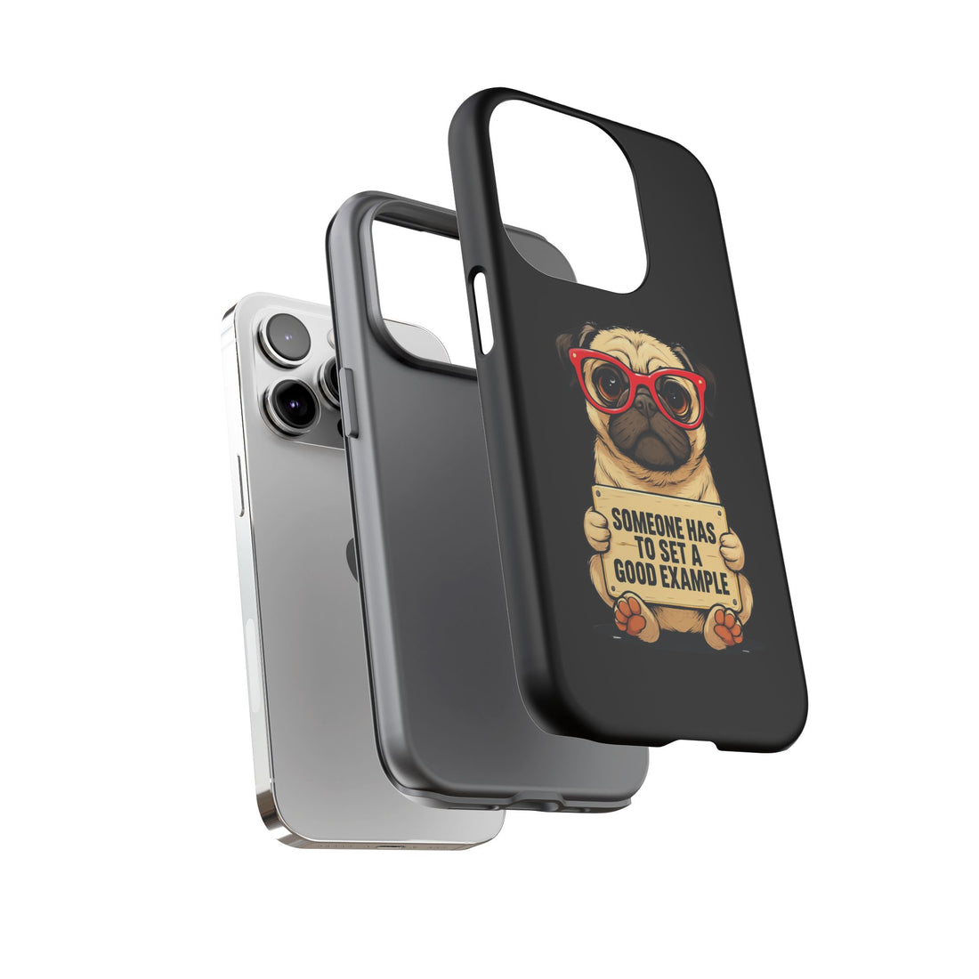Pug Phone Case, Cute Pet Gift