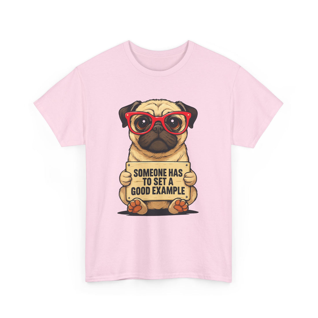 Pug Motivational Tee, Funny Dog T-Shirt