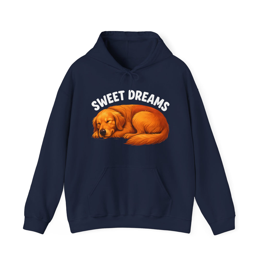 Sweet Dreams Dog Hoodie, Cozy Pet Lover Sweatshirt, Gift for Dog Owners, Cute Animal Apparel, Unisex Casual Wear
