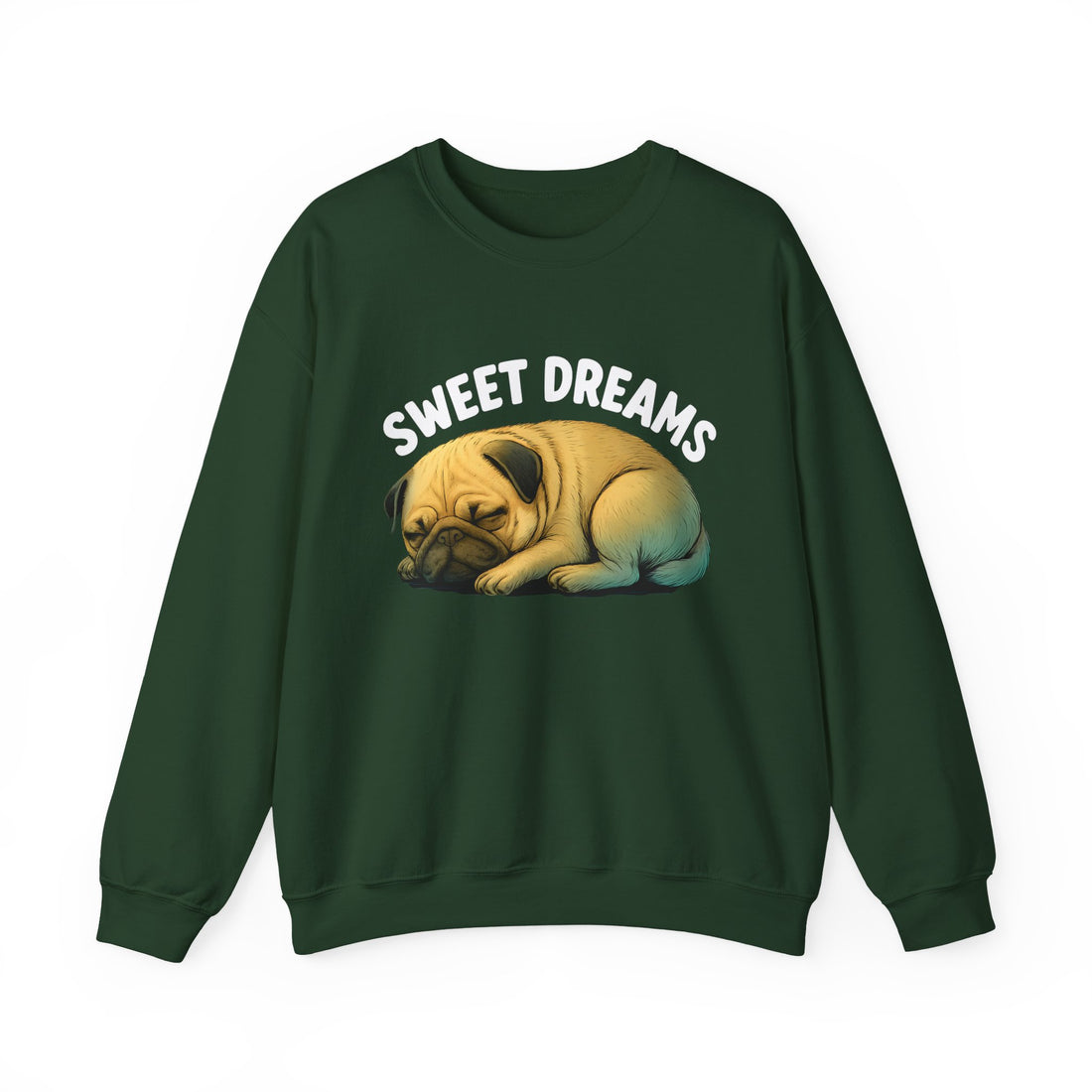 Cozy Pug Sweatshirt - Sweet Dreams
