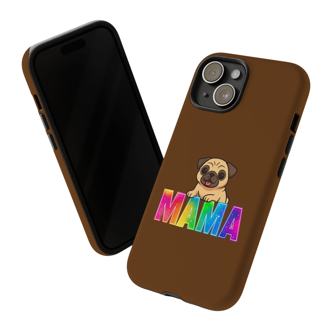 Colorful Pug Mama Phone Case