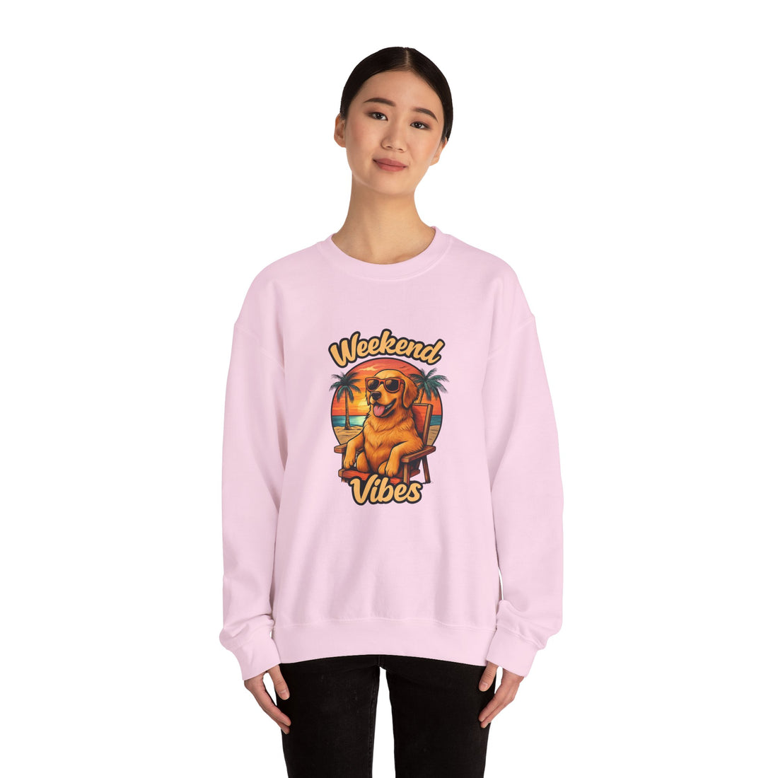 Weekend Vibes Unisex Crewneck Sweatshirt