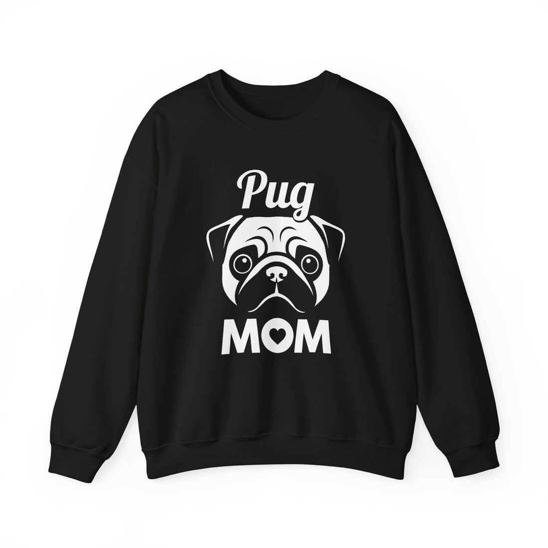 Pug Mom Unisex Crewneck Sweatshirt
