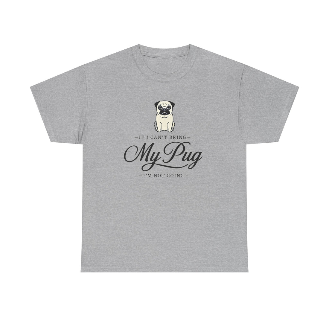 Funny Pug Theme Tee, Dog Lover Shirt