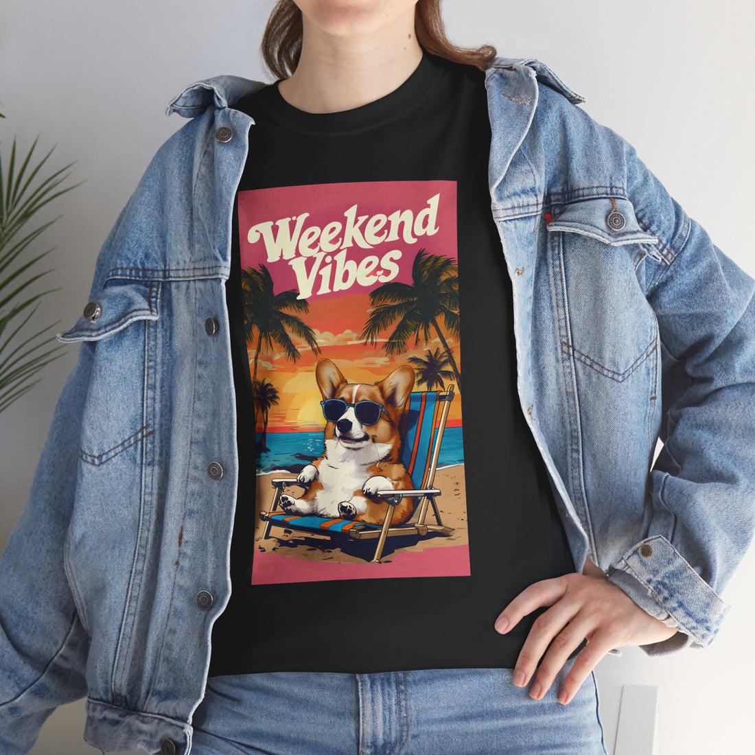 Weekend Vibes Unisex Heavy Cotton Tee
