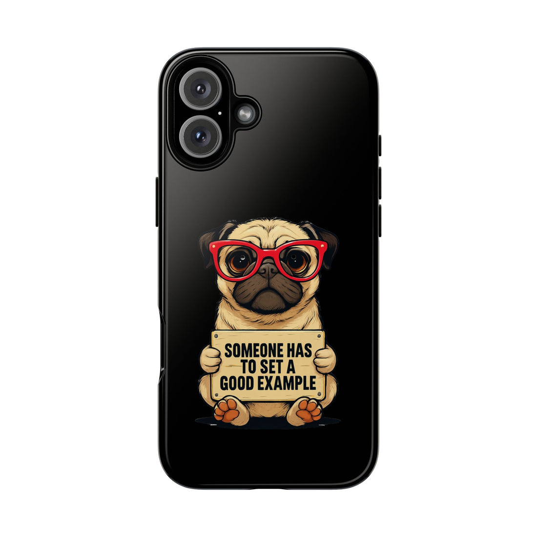 Pug Phone Case, Cute Pet Gift