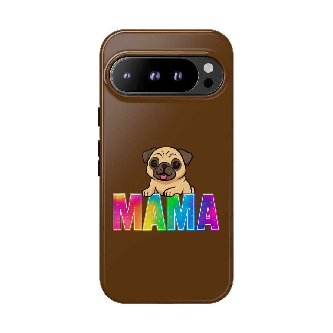 Colorful Pug Mama Phone Case