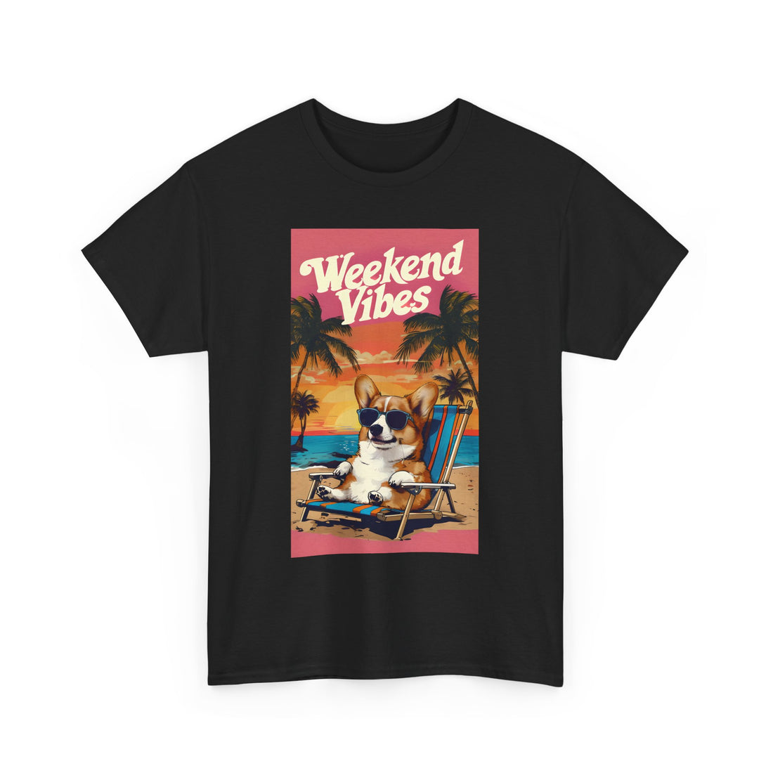 Weekend Vibes Unisex Heavy Cotton Tee