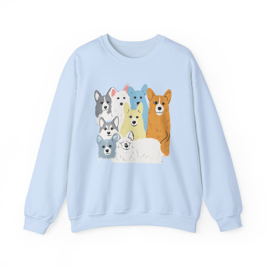 Corgi Parade Crewneck Sweatshirt
