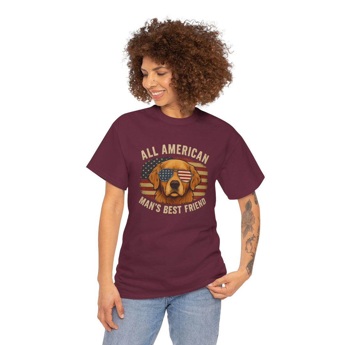 All-American Dog Lover Tee