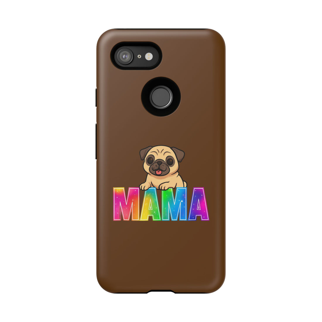 Colorful Pug Mama Phone Case