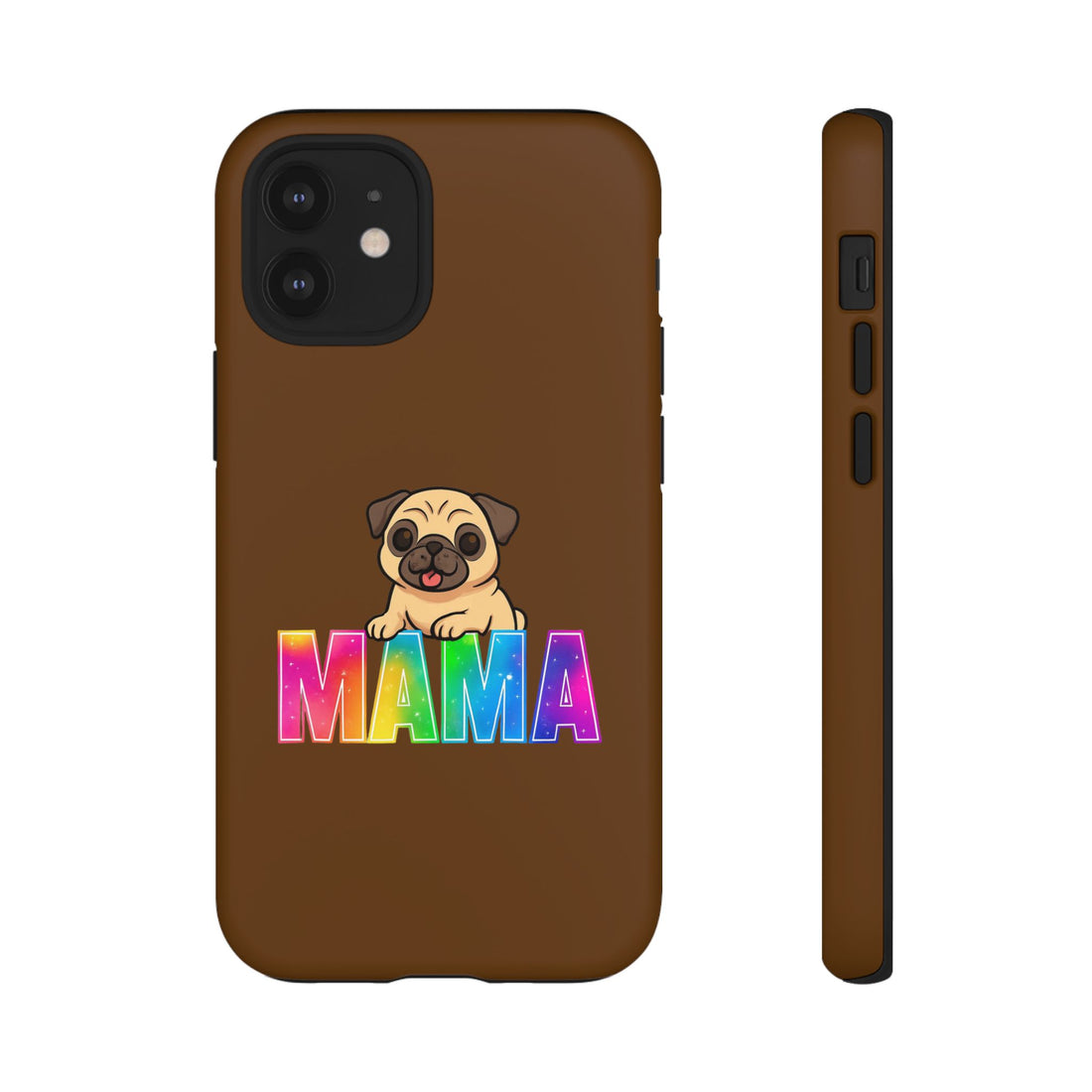 Colorful Pug Mama Phone Case