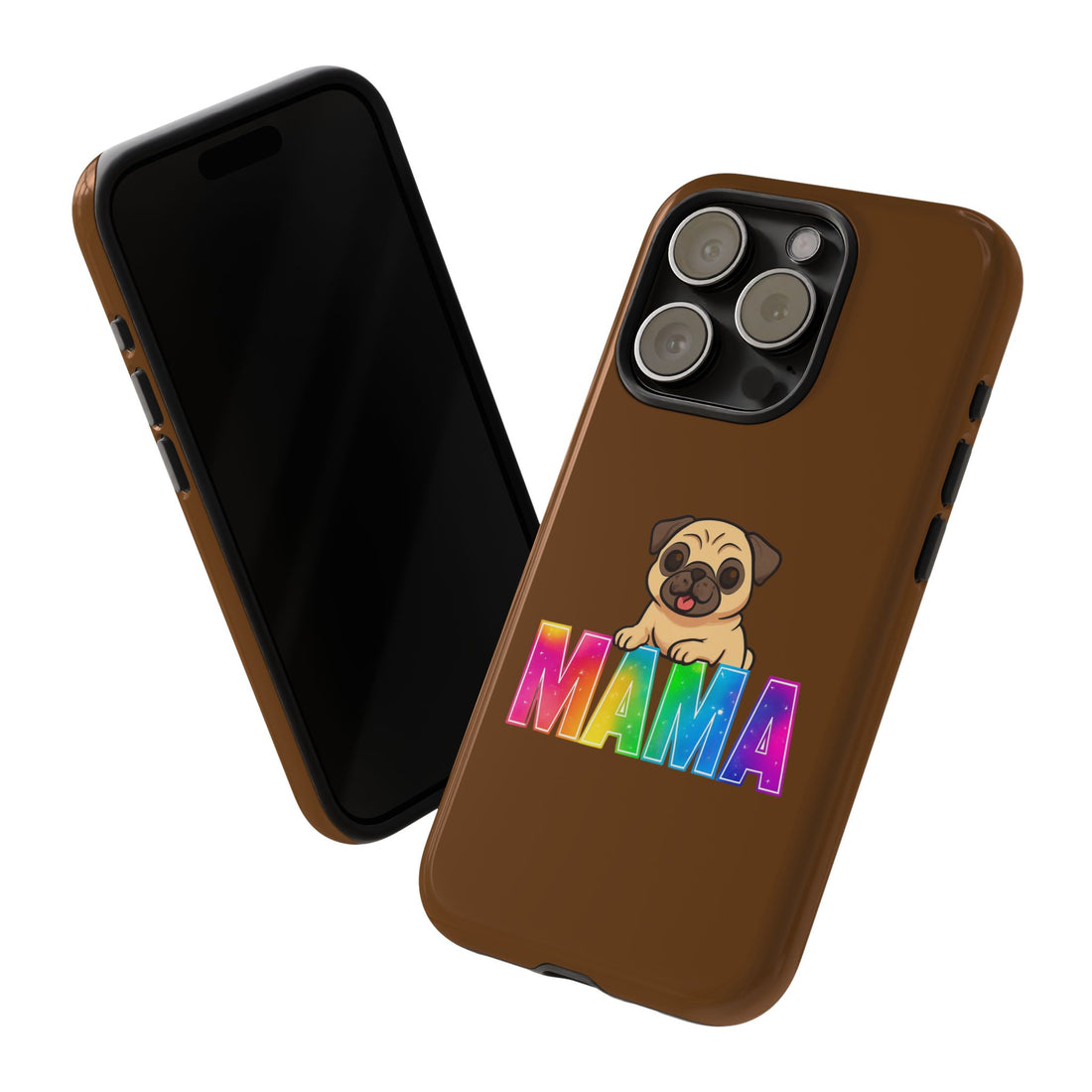 Colorful Pug Mama Phone Case