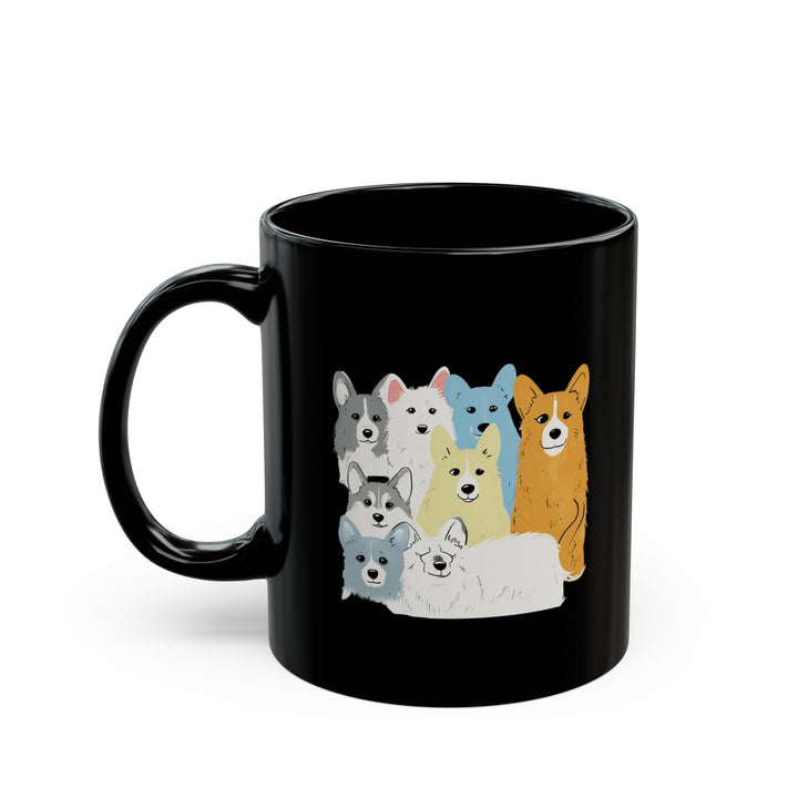 Corgi Friends Mug