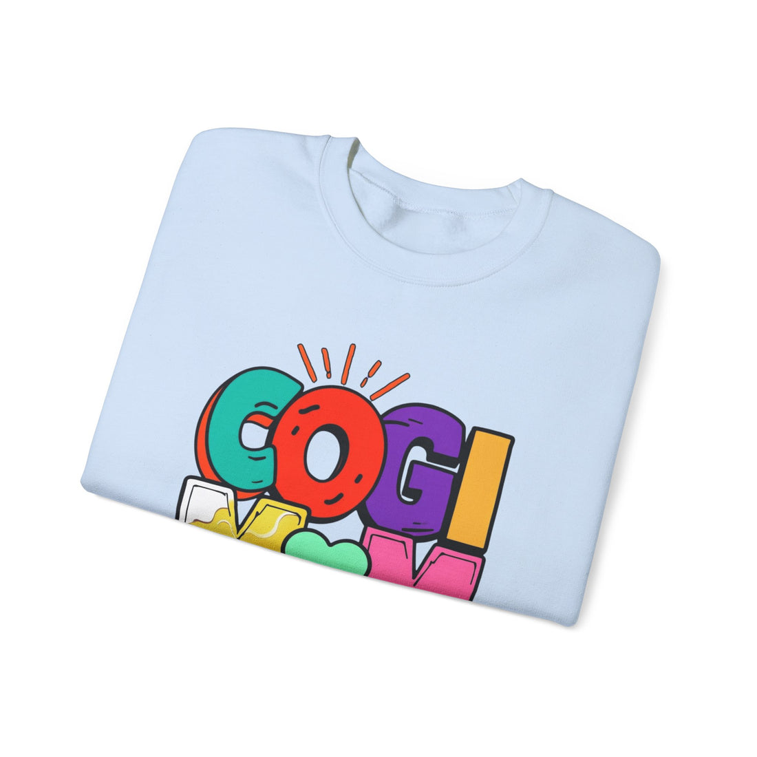 Colorful COGI MOM Crewneck Sweatshirt