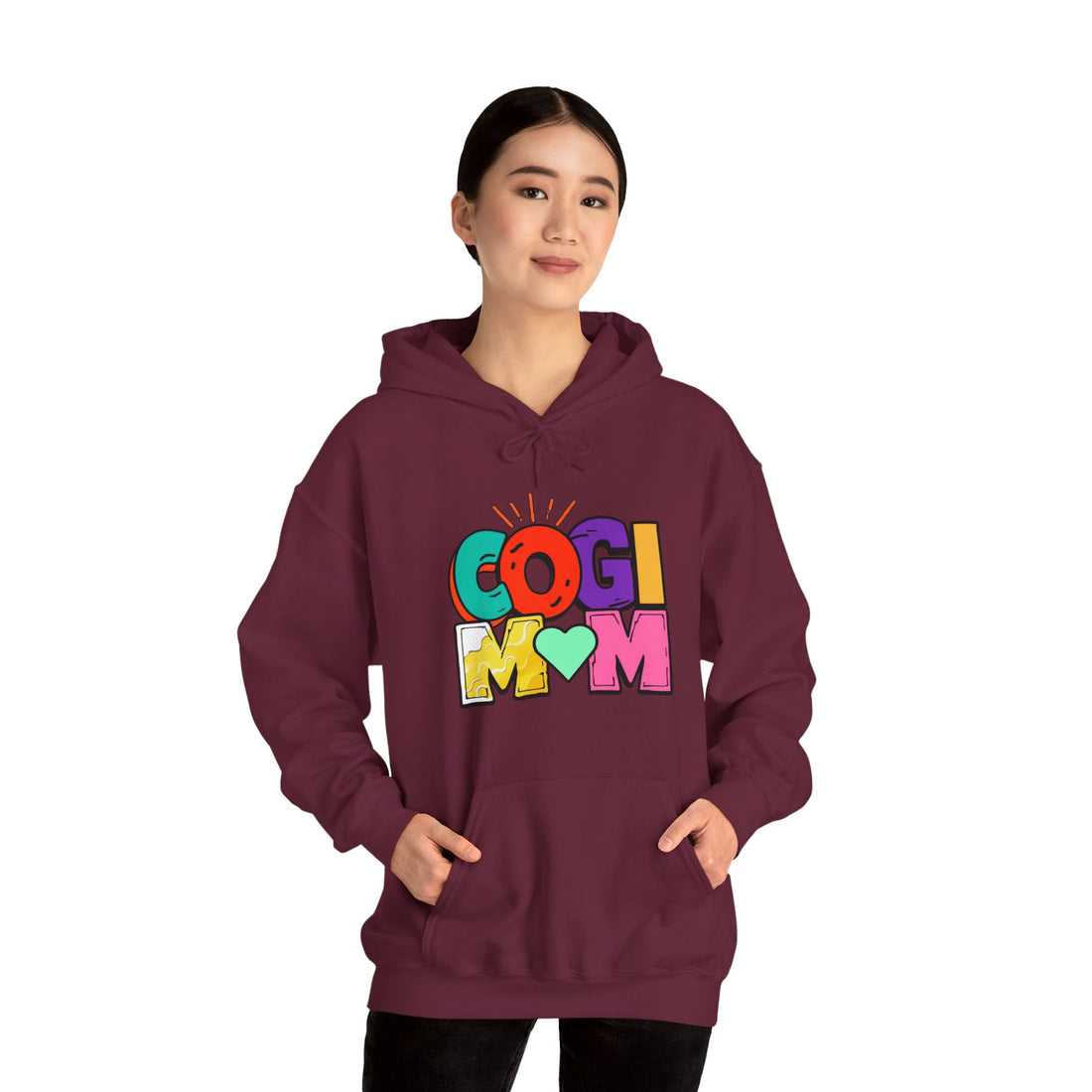 Colorful Cogi Mom Hoodie