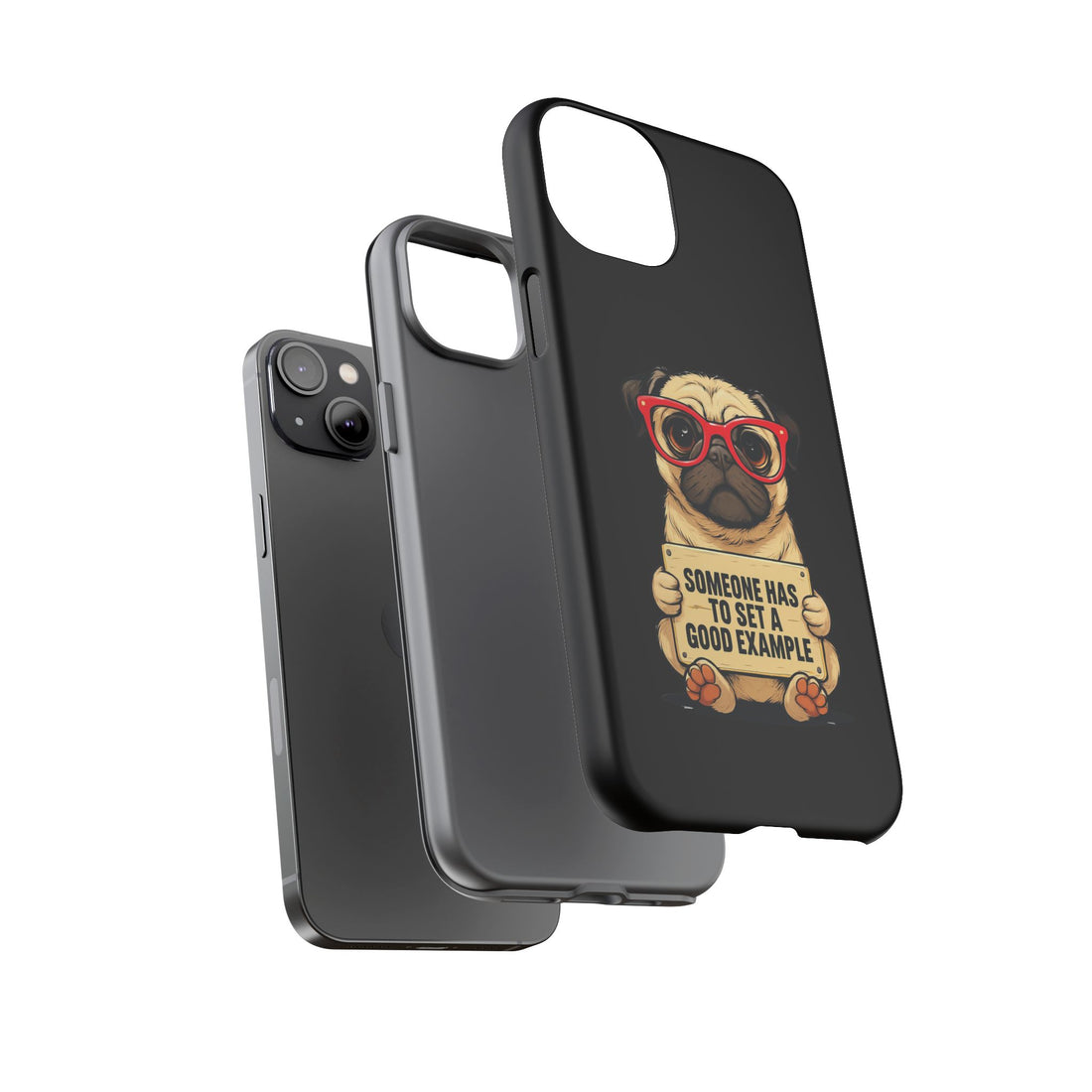 Pug Phone Case, Cute Pet Gift