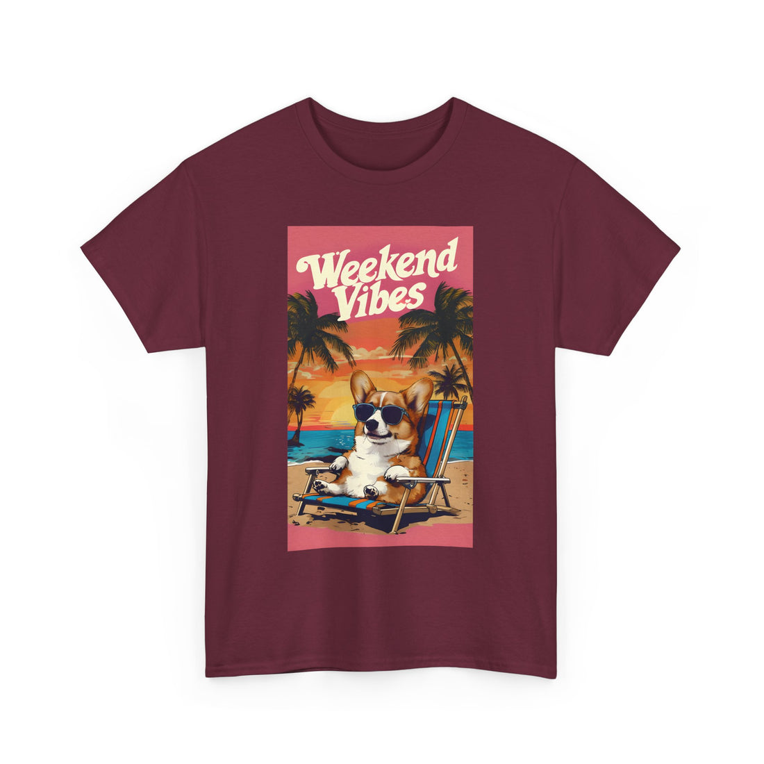 Weekend Vibes Unisex Heavy Cotton Tee