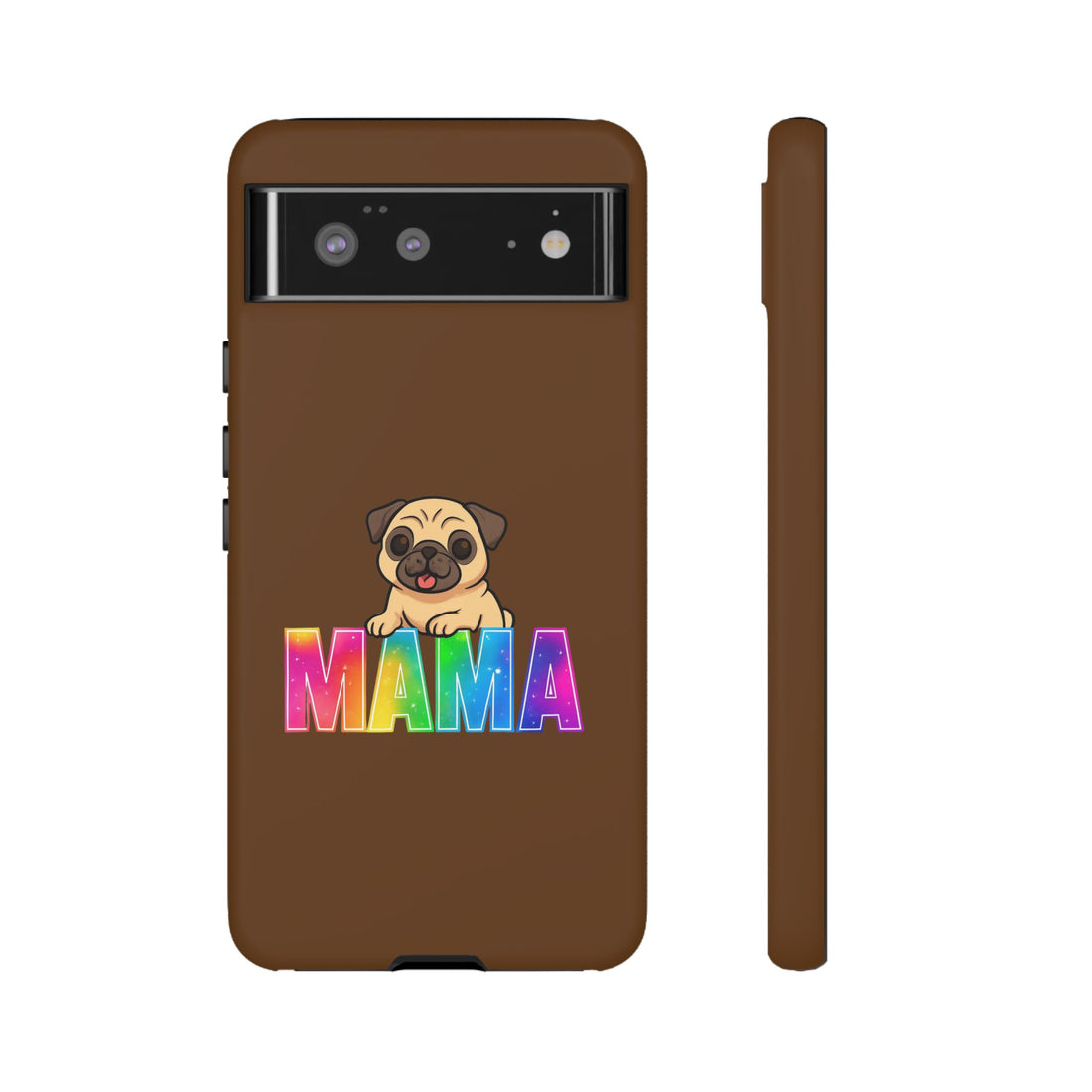 Colorful Pug Mama Phone Case