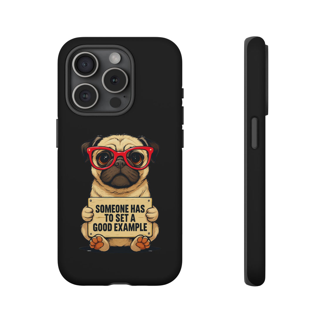 Pug Phone Case, Cute Pet Gift
