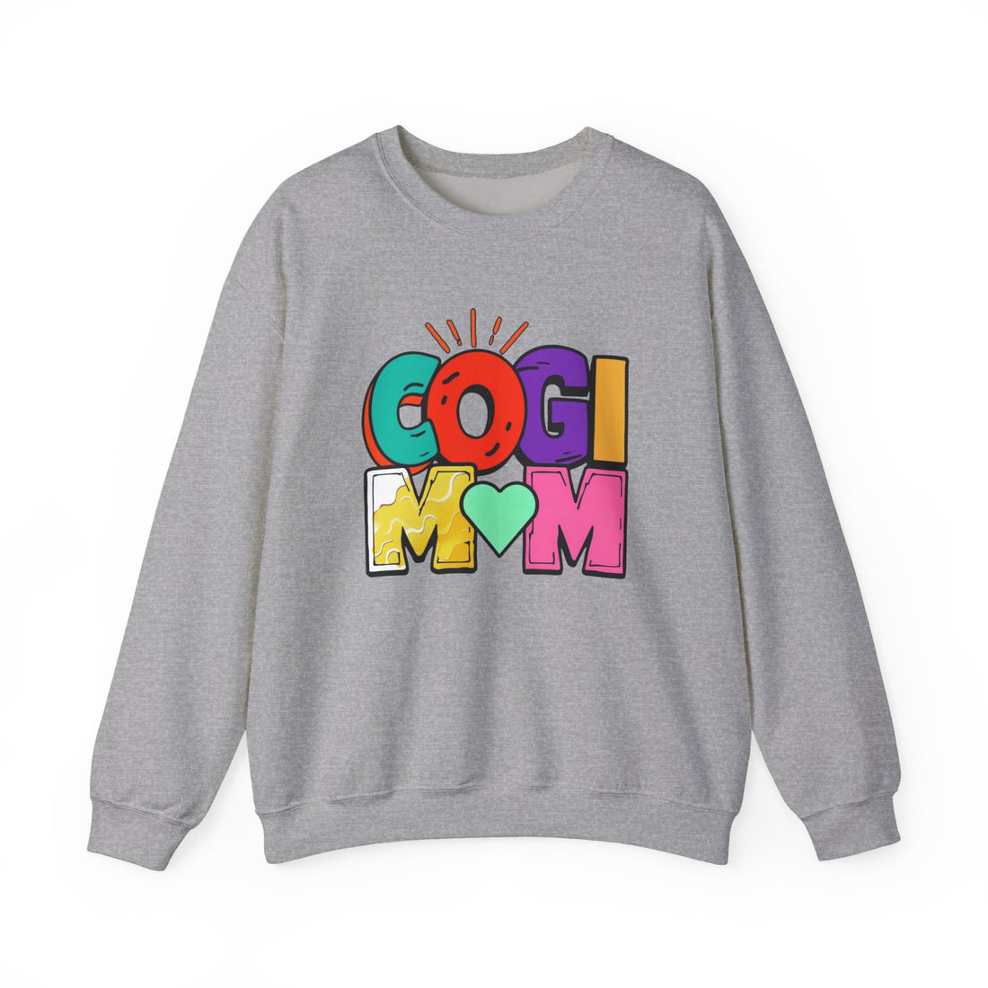 Colorful COGI MOM Crewneck Sweatshirt