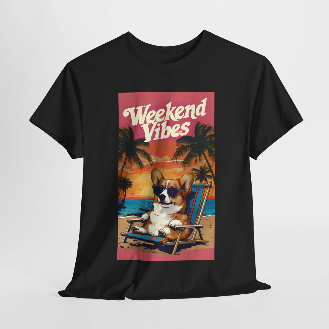 Weekend Vibes Unisex Heavy Cotton Tee