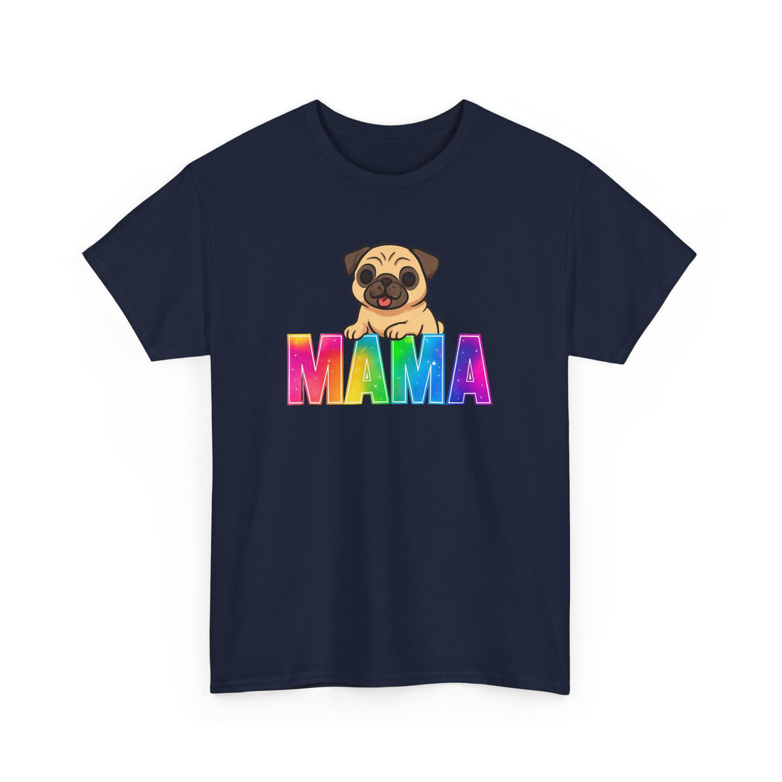 Pug Mama Unisex Heavy Cotton Tee