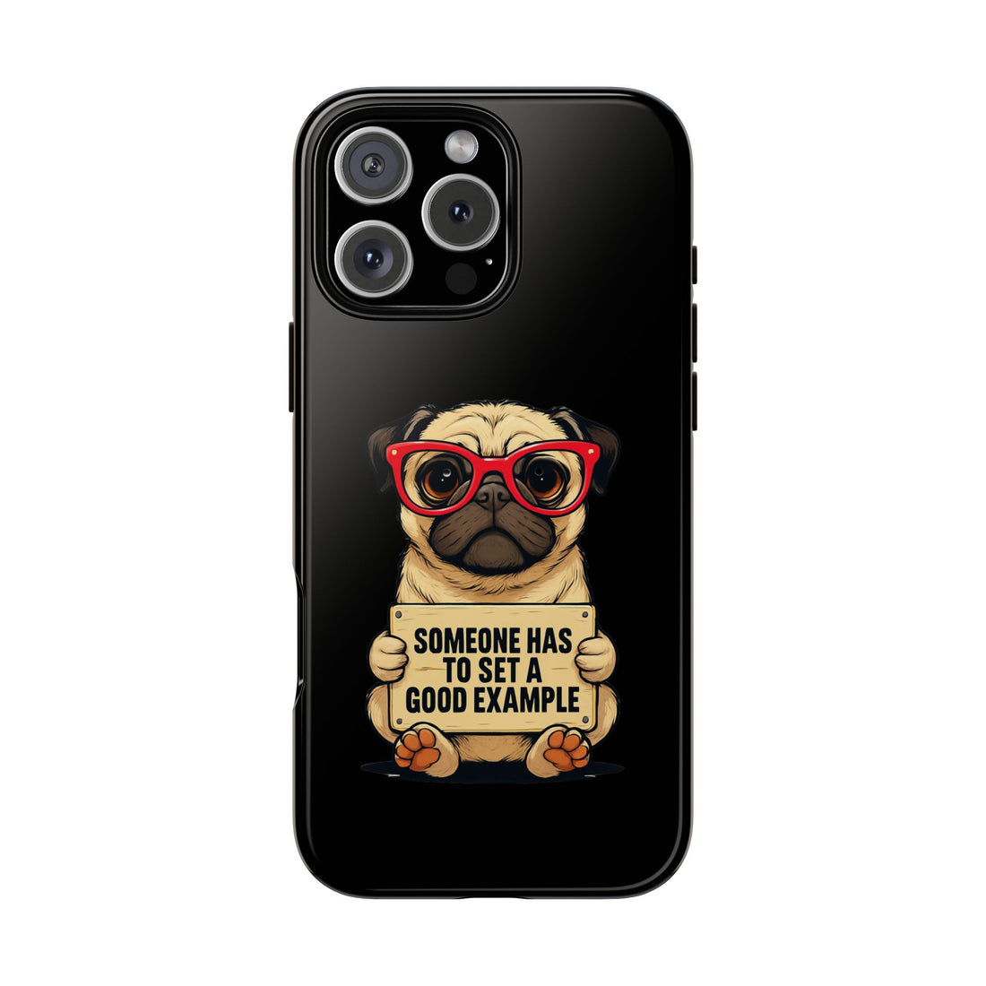 Pug Phone Case, Cute Pet Gift