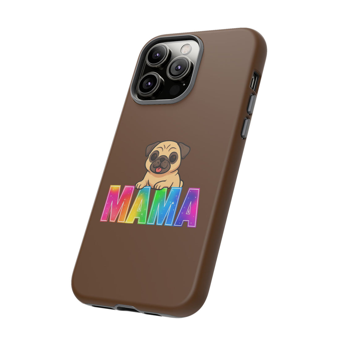 Colorful Pug Mama Phone Case
