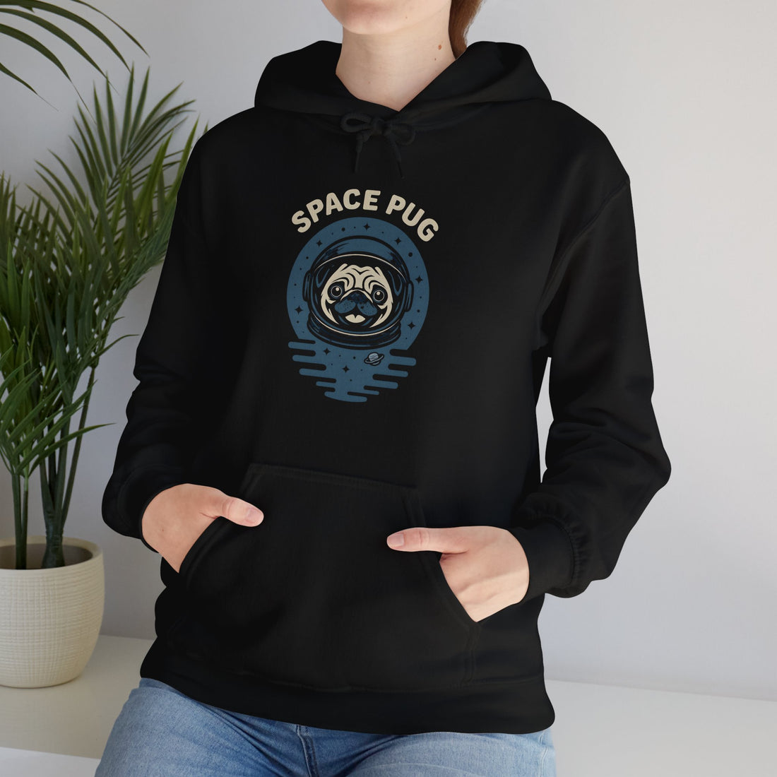 Space Pug Hoodie