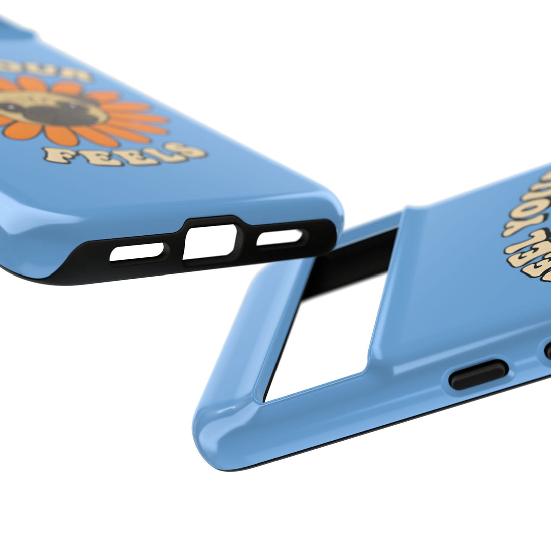 Feel Your Feels Cute Pug Phone Case